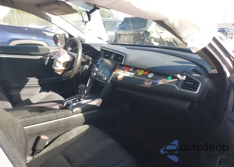 2019 Honda Civic Ex from USA, damaged, VIN JHMFC1F38KX014200